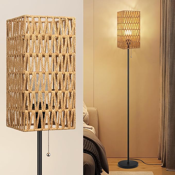 Ruiever Floor Lamp for Living Room, Farmhouse Floor lamp, Modern Standing lamp - Image 6