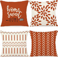 YCOLL Fall Pillow Covers 20x20 Set of 4, Modern Sofa Throw Pillow Cover by PillowCoversExpert