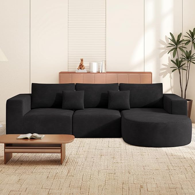 Boneless Couches for Living Room, Cloud Sectional Couch - Image 8