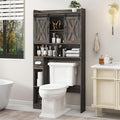 Vabches Over The Toilet Storage Cabinet, Farmhouse Storage Cabinet Over Toilet by Vabches