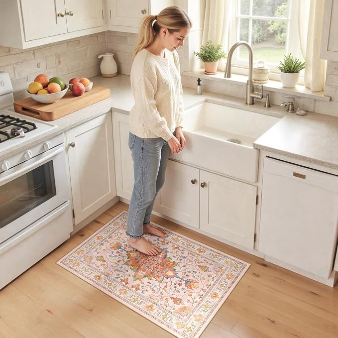 RELEANY Area Rugs 2'x3' Kitchen Rugs Entry Rug Small Rugs - Image 2