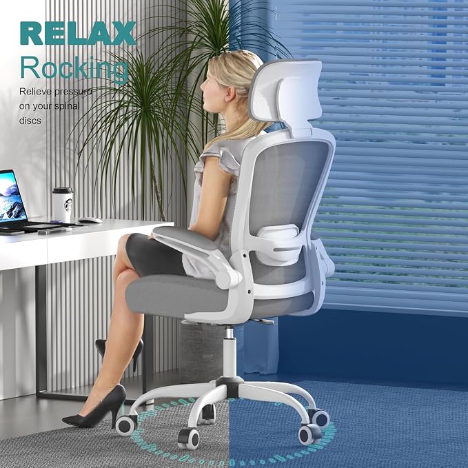 Mimoglad Office Chair, High Back Ergonomic Desk Chair - Image 6