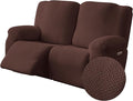Genina Recliner Loveseat Covers, Stretch Reclining Sofa Covers, 2 Seater Couch by Genina