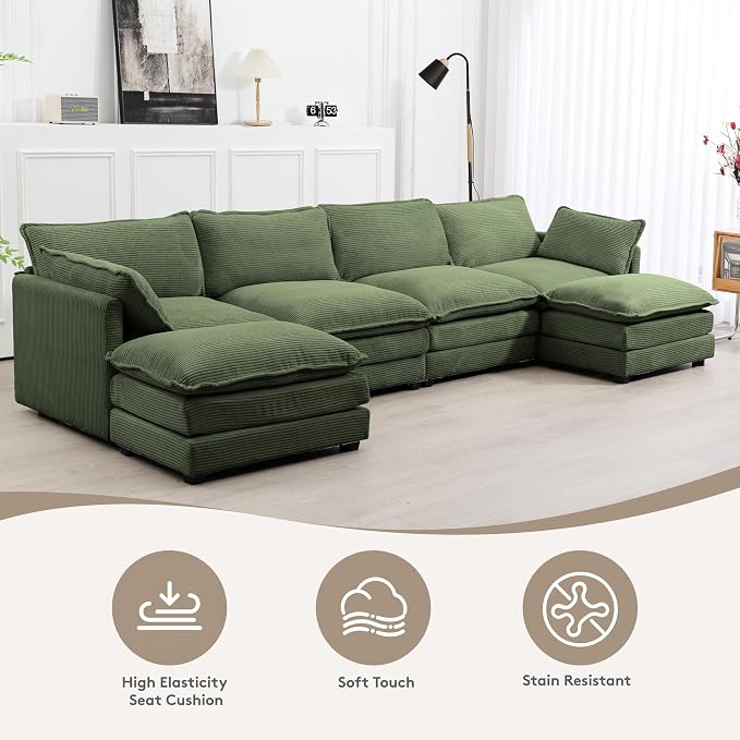 ROWHY 148'' Sectional Cloud Couch - Image 3