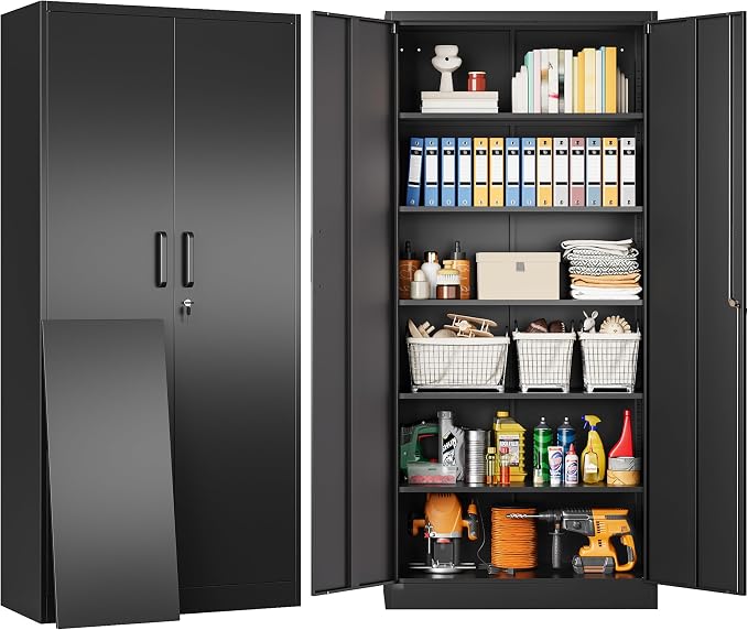 SISESOL Metal Storage Cabinet by SISESOL