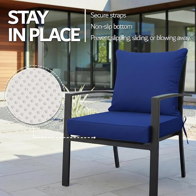 19x19 Inch Patio Chair Cushion - Image 5