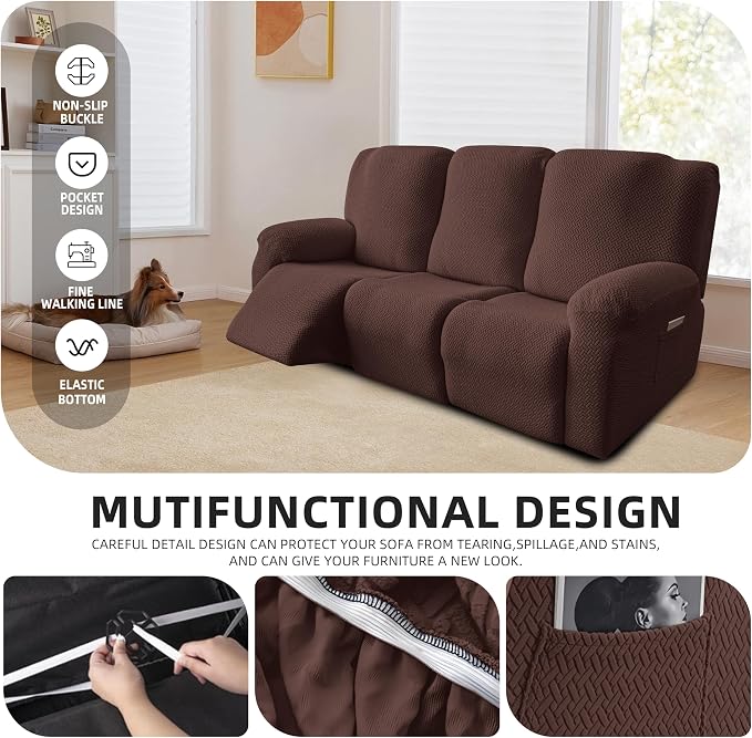 Genina Recliner Sofa Covers - Image 3