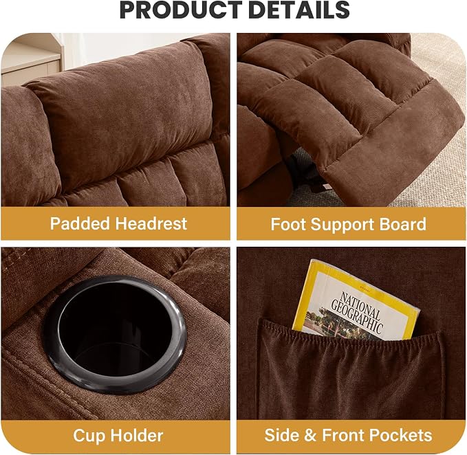 BOSMILLER Reclining Loveseat - Image 4
