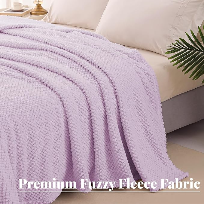 Whale Flotilla Extra Large Fuzzy Fleece Throw Blanket - Image 2