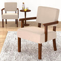FAGAGA Accent Chair, Cat-Scratch Velvet Living Room Chairs Oversize by FAGAGA
