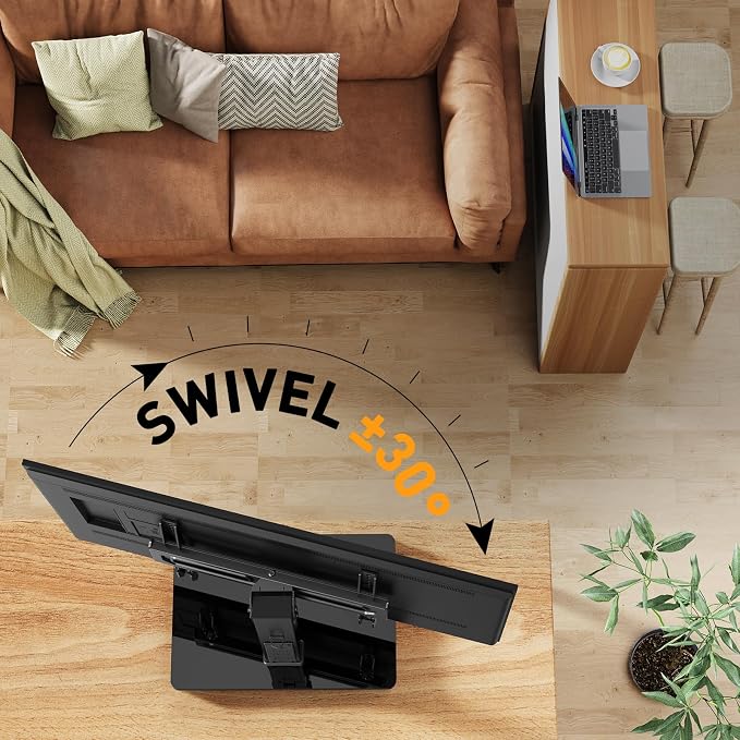 Perlegear Universal Swivel TV Stand - Image 6