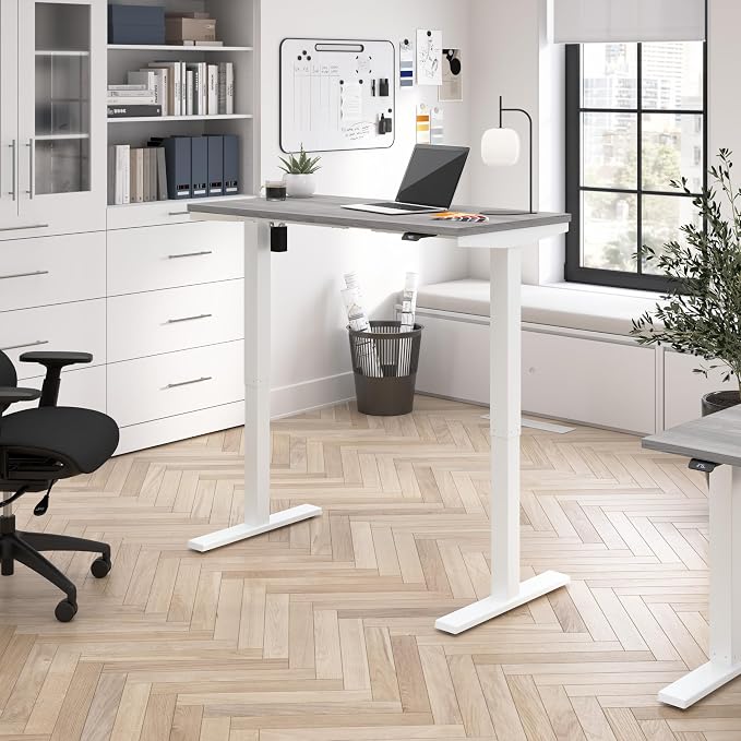 Bush Business Furniture 48-inch Electric Height Adjustable Standing Desk - Image 2