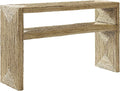 Crosley Furniture Marella Handwoven Banana Leaf Console Table, Rattan Sofa by CrosleyFurniture