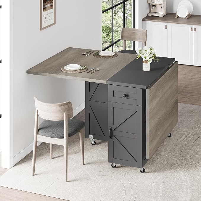 Jocoevol Space Saving Folding Dining Table - Image 4