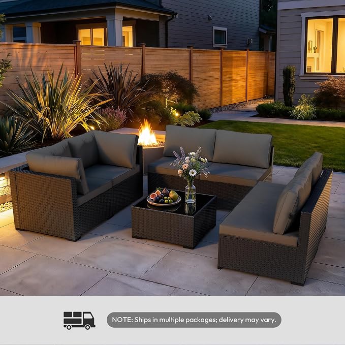 WWR Patio Furniture Set 7 Piece - Image 7