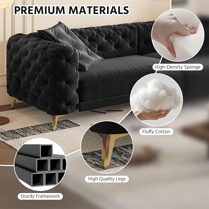 97.7" Convertible Queen Sleeper Sofa - Image 7