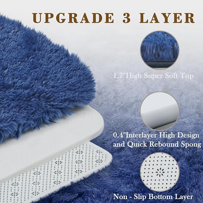 8x10 Area Rugs for Living Room Bedroom, Large Area Rug Shaggy Carpet Soft Plush - Image 5