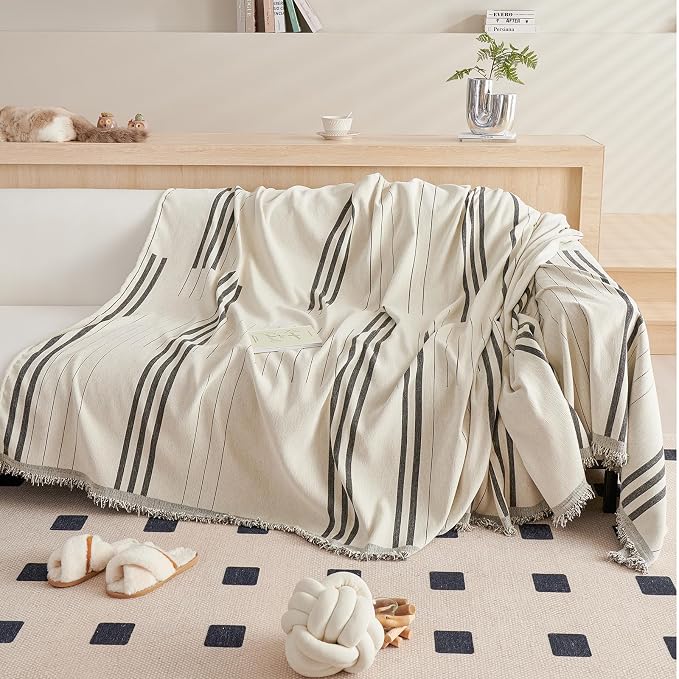DREAMINGO Couch Cover Reversible Chenille Furniture Protector Sofa Covers - Image 2