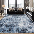 Rugflix 10x14 Area Rugs for Living Room, Washable Large Rug Stain-Resistant Low by RugflixAreaRugs