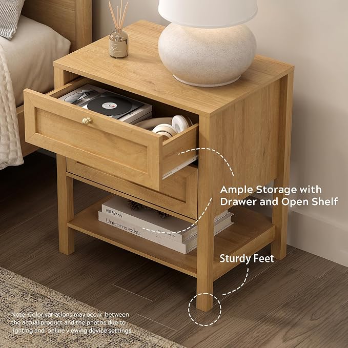 EYYTHUNG Modern Nightstand - Image 4