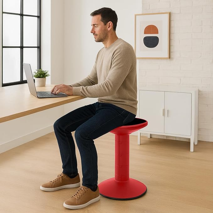 Storex Active Tilt Stool – Ergonomic Seating - Image 2