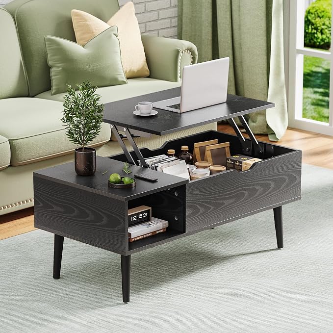 OLIXIS Wood Lift Top Coffee Table - Image 2