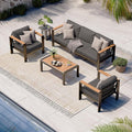 Aluminum Outdoor Patio Furniture Set by Oasbira