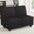 Belffin Corduroy Fabric Loveseat Module by Belffin