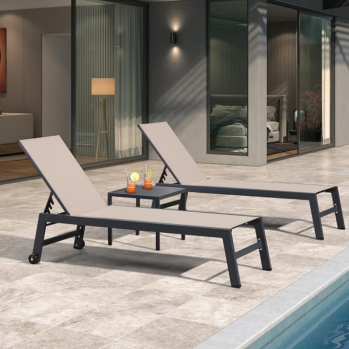 PURPLE LEAF Outdoor Chaise Lounge - Image 3