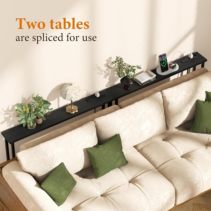 39" Sofa Table Narrow Long - Image 6