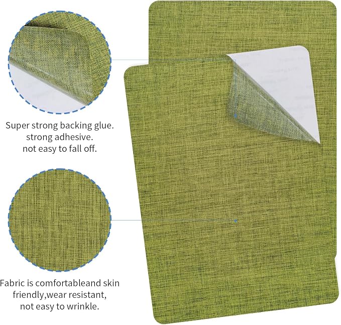 SYLVASS 8x11 Inch Fabric Repair Patches, Self-Adhesive Linen Patch - Image 3