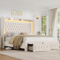 Queen Bed Frame 55" Tall Headboard by KeyluvHome
