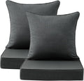 Sunbrella Outdoor Deep Seat & Back Cushion Set, 24 x 24 Inch Water Repellent by Supflourishia