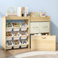 EXPERLAM Toy Storage Organizer for Kids, 9-Bin Toy Organizer by EXPERLAM