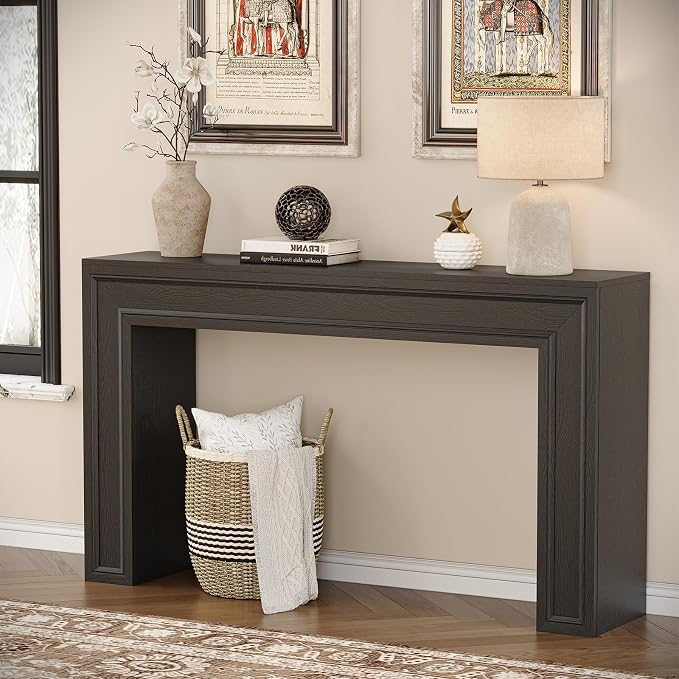 Rresyet 55 Inch Long Console Table, Sofa Table Behind Couch, Entryway Table - Image 7