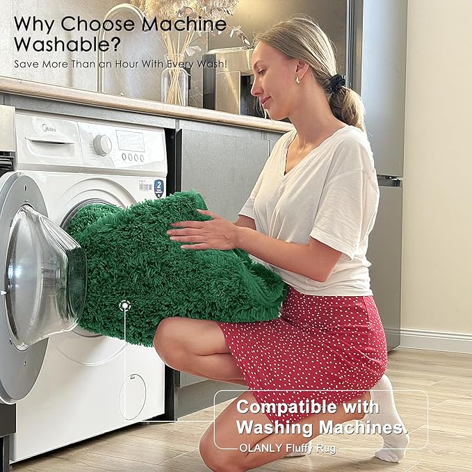 OLANLY 2x4 Machine Washable Runner Rugs - Image 2