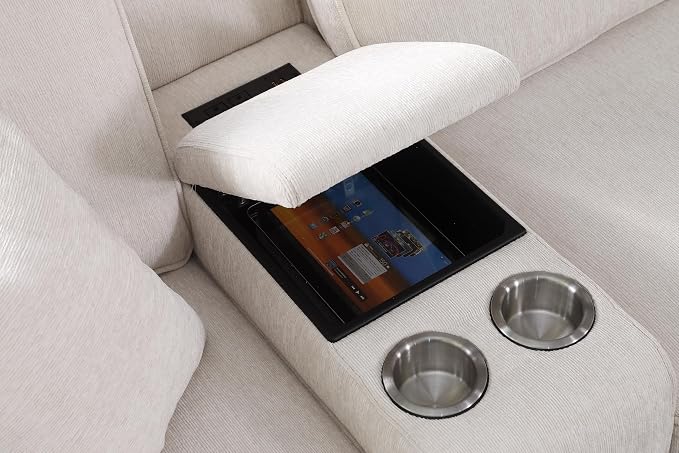 Ball & Cast 127" L-Shaped Sectional Couches - Image 5