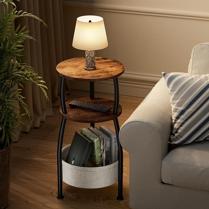 Round Side Table for Small Spaces - Image 5