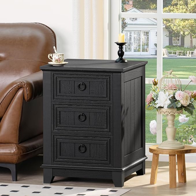 Joaxswe 18" Farmhouse Night Stand - Image 8