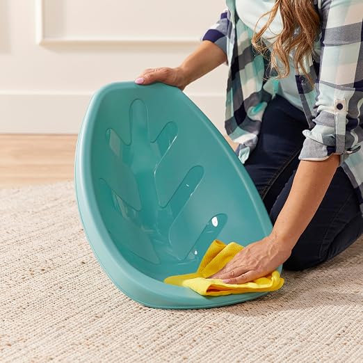 ECR4Kids Plastic Leaf Scoop Floor Rocker Seat, Classroom Furniture - Image 11