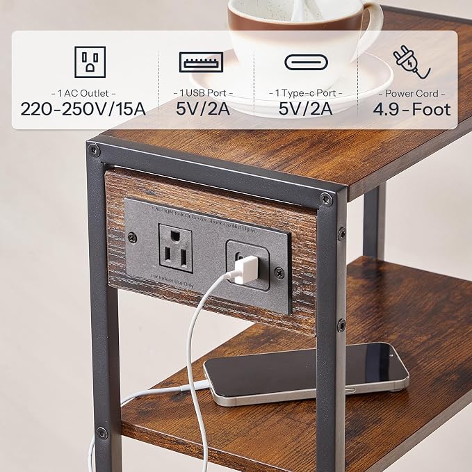HOOBRO 15.7" Narrow Console Table - Image 6
