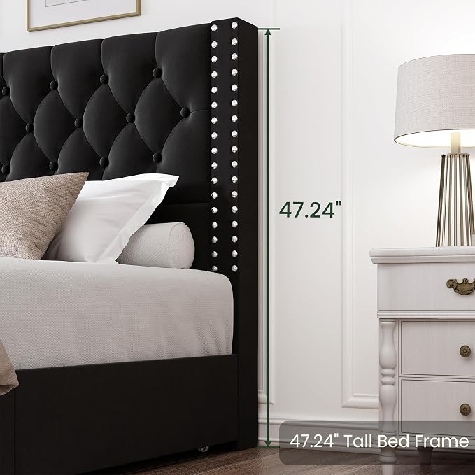 LARMACE King Size Bed Frame - Image 9