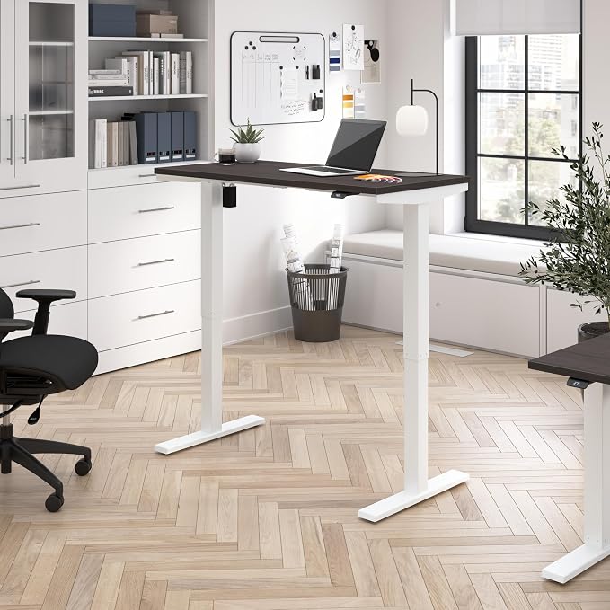 Bush Business Furniture 48-inch Electric Height Adjustable Standing Desk - Image 2