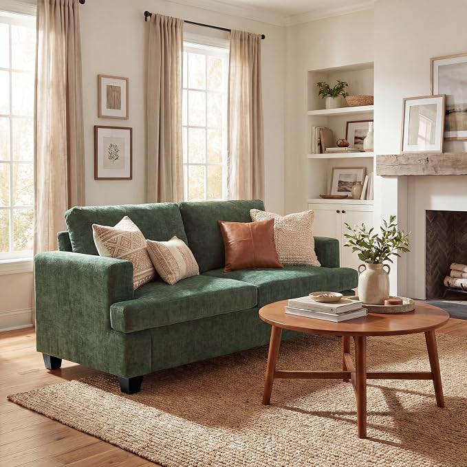 YOUDENOVA Sofa, 63” Comfy Loveseat Sofa - Image 7