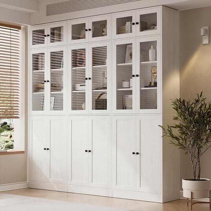 TUSY 85.5" Modern Tall Bookcase - Image 3