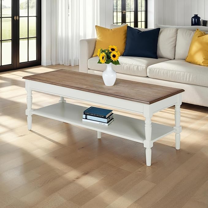 Convenience Concepts French Country Coffee Table 48" - Image 2