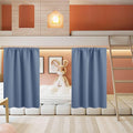 RYB HOME Half Curtain Tiers 36 inch Length, Rod Pocket Summer Heat Blocking by RYBHOME