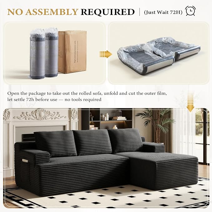 Sectional Couches for Living Room Cloud Couch Sofa - Image 5