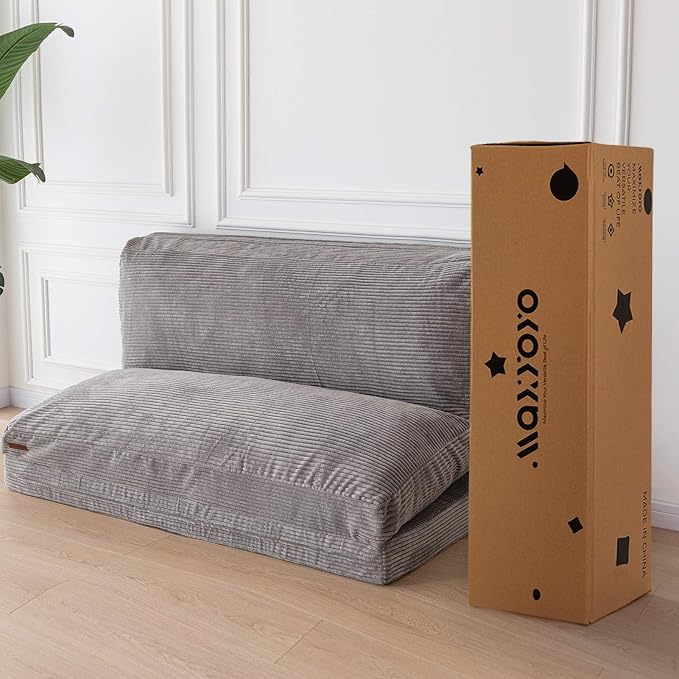 MAXYOYO Folding Sofa Bed, Extra Thick and Long Floor Sofa Convertible Sleeper - Image 5