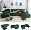 MAXYOYO 129.5" Modular Sectional Sofa Couch, U Shaped Modern Cloud Couch by MAXYOYO